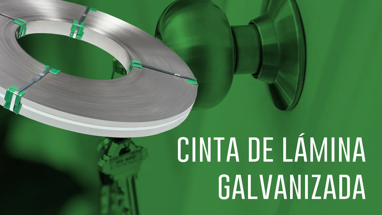 Cinta Galvanizada Hot Dip y Elecrozincada